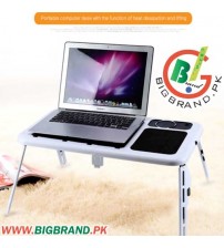 Portable Folding Laptop Desk Adjustable Computer Table